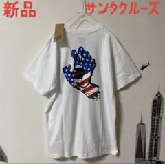 希少　新品　サンタクルーズ 星条旗カラー　tシャツのサムネイル
