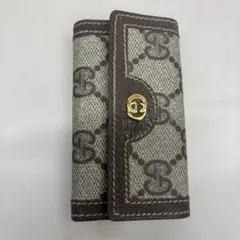 新品未使用】イルビゾンテ カモフラージュ 迷彩柄 レザーキーケース