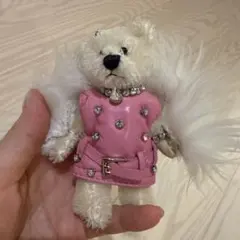 PRADA ベアキーホルダー ピンク