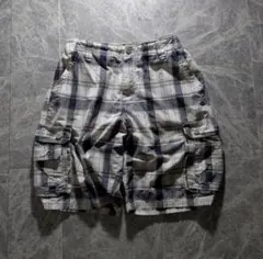 Lee checkde cargo wide shorts buggyのサムネイル