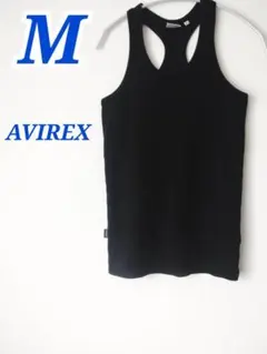 AVIREX アビレックス タンクトップ ブラック M バッククロスデザインのサムネイル