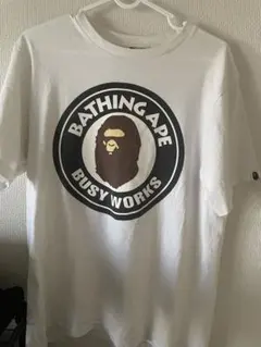 BAPE ホワイト Tシャツ M