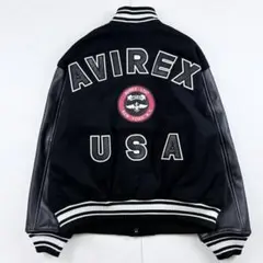 極美品 アヴィレックス シグネチャー バーシティジャケット スタジャンのサムネイル