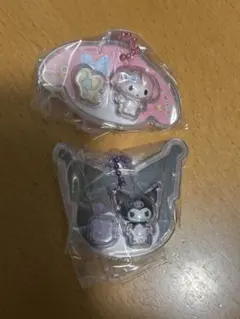 サンリオ　パッケージチャーム　クロミ　マイメロ