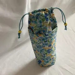 1777 水筒カバー ベージュチェック ラミネート ハンドメイド - メルカリ