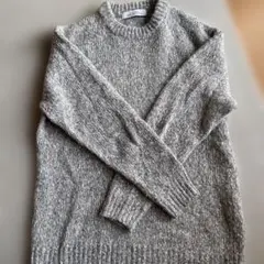 ユナイテッドアローズGREENLABELRELAXINGグレー ニットセーター