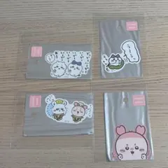 ちいかわ　スマホに貼れるサイズのステッカー ４枚セット
