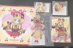 プリパラ まるくじ みれぃ ビジュアルクロス アクリルスタンド ミニタオル プリパラ まるくじ みれぃ ビジュアルクロス アクリルスタンド ミニ