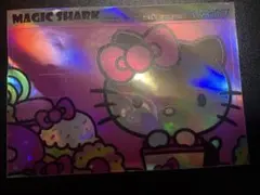 クレジットカード　ステッカー　ホログラフィッ　キティ　サンリオ