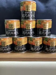 国産缶詰 愛媛県産 真穴みかん K&Kにっぽんの果実 8缶セットのサムネイル