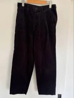 COS コーデュロイパンツ ブラック EUR 44