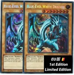 遊戯王：Blue-Eyes White Dragon：EU版 Lim x2