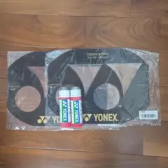 YONEX　赤インク2本&ステンシル2枚