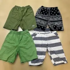 150cm ハーフパンツ　4枚セット
