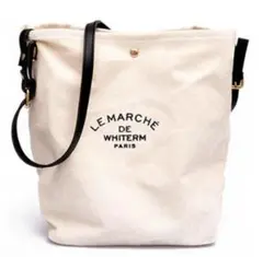 トートバッグ 【ベルト・ブラック】ショルダーバッグ 斜め掛け 肩掛け 白