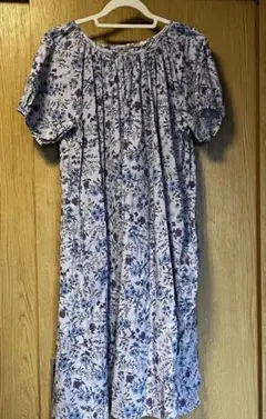 花柄 半袖 ワンピース　サマンサモスモス