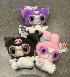 サンリオ レトロサングラスマスコット コンプリートセット クロミ マイメロディ
