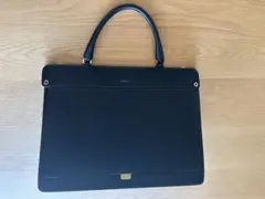 FURLA フルラ 2WAY バッグ ブラック A4収納可 ショルダー付きトート