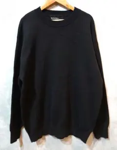 シンプル黒ニット ユナイテッドアローズ グリーンレーベルリラクシング