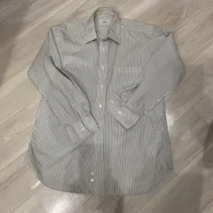 dunhill ストライプ 長袖ワイシャツ 41-82