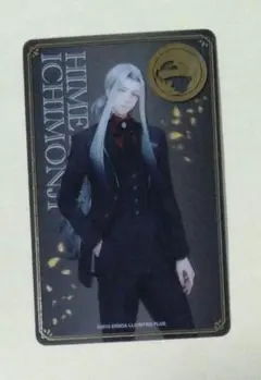 刀剣乱舞 大本丸博 祝装箔押しクリアカード 姫鶴一文字