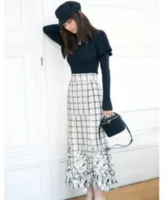 snidel レースマーメイドスカート 00