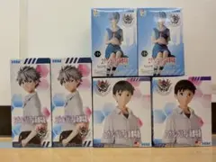 エヴァンゲリオン 碇シンジ 綾波レイ 渚カヲル フィギュア 3種6体セット