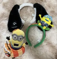 USJ USSカチューシャ ぬいぐるみセット売り