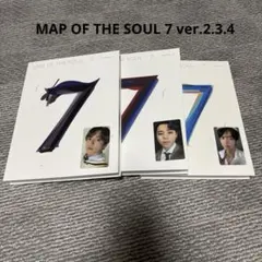 BTS アルバム MAP OF THE SOUL 7 ver.2.3.4 セット