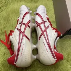 ASICS DS LIGHT サッカーシューズ ホワイト/レッド