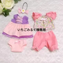 いちごみるく様専用:ソランちゃん♡メルちゃん服4点セットのサムネイル