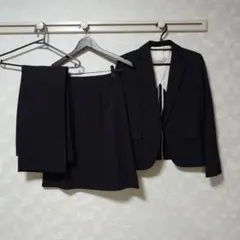 ダークネイビー ストライプ スーツセット