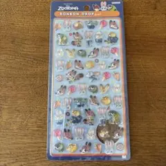 【正規品】ボンボンドロップシール ズートピア ミニ