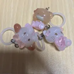 mikko characters めじるしアクセサリー2 3点まとめ売り