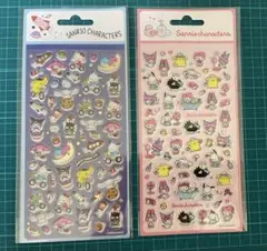 海外正規品　サンリオキャラクター　シール　2点セット