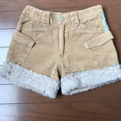 コーデュロイショートパンツ160
