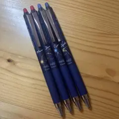 フリクションボールペン　ポイントノック　04 星物語　限定　ブルー　レッド