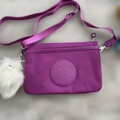 キプリング　kipring ショルダーバック　キーホルダー付き