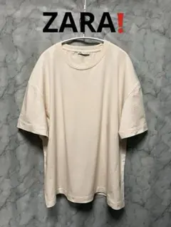 ZARAザラ 半袖Tシャツ クルーネック オーバーサイズ XL 44 ユルダボ