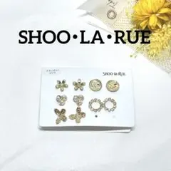 シューラルー チタンポスト ピアス 5セット ピンクゴールド 可愛い おしゃれ