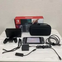 Nintendo Switch 本体 グレー 付属品完備➕おまけ付き