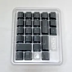 jezail funder Cornix用キーキャップ LCK 半透明黒 - メルカリ