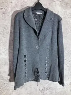 MARY fashion ニット テーラードジャケット　イタリア製　マリー　46