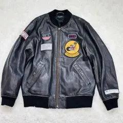 AVIREX AGED LEATHER BLOUSON TOMCATTERSのサムネイル
