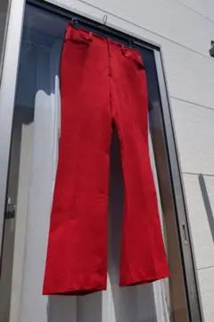 70's vintage フレア スラックス
