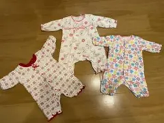 60〜70センチ ロンパース 3点セット