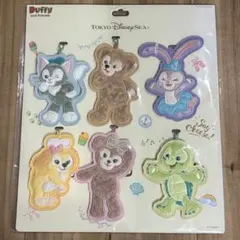 ダッフィー＆フレンズ　ワッペンバッジ　キーチェーン