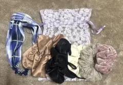 シュシュ　ヘアーアクセサリー　ヘアーアクセ