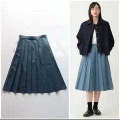 未使用 マーガレットハウエル コットンポリエステルスカート 3 定価63800円