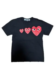 フェード　play comme des garcons ハート　ポロシャツ フェード play comme des garcons ハート ポロシャツ - メルカリ